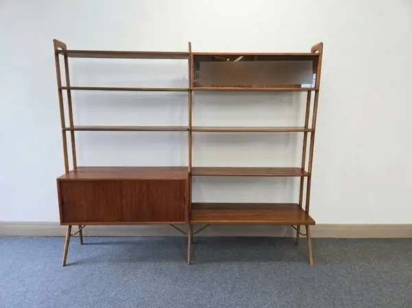 Mid-century Teak Room Divider by KP Møbler