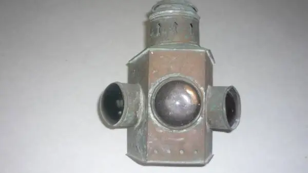antique 1880s ships running light