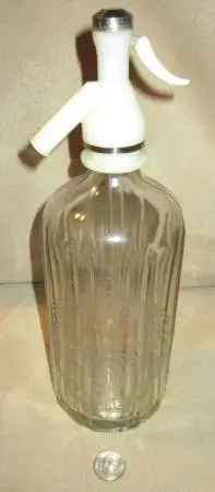 Vintage Schweppes Limited Porcelain Lined Syphon Seltzer Bottle London