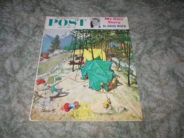 1958 Saturday Evening Post Magazine July 19,  82 pgs