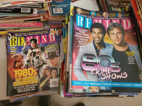 Vintage magazines