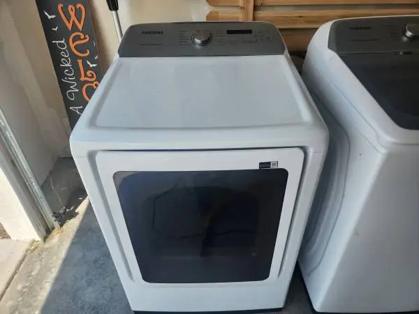 Samsung electric washer and dryer
