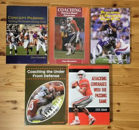 Coaches Choice Football coaching; developing; skills; drills books
