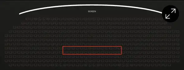 4 Perfect Seats - Saturday 2PM 9/26 - Odyssey IMAX 70mm