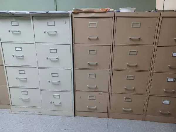 File Cabinets, Upright Twelve Available