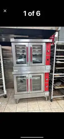 Double stock electric convection oven  restaurant equipment