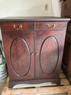 ANTIQUE TV DUMONT CONSOLE 1950
