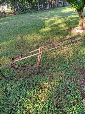 Antique garden push cultivators