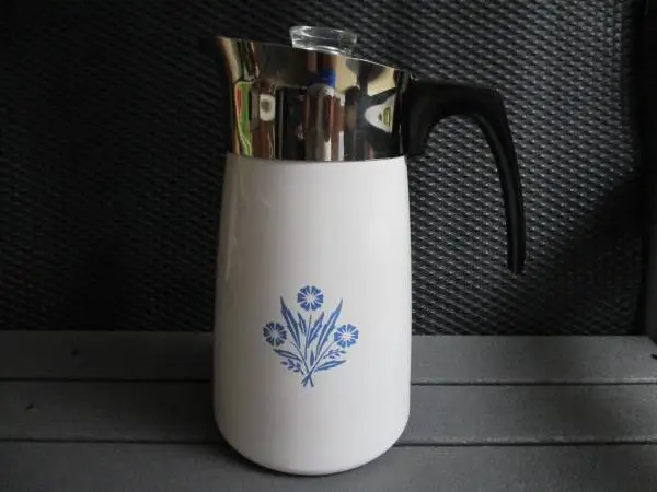 Corning Ware Cornflower 10 cup Coffee maker