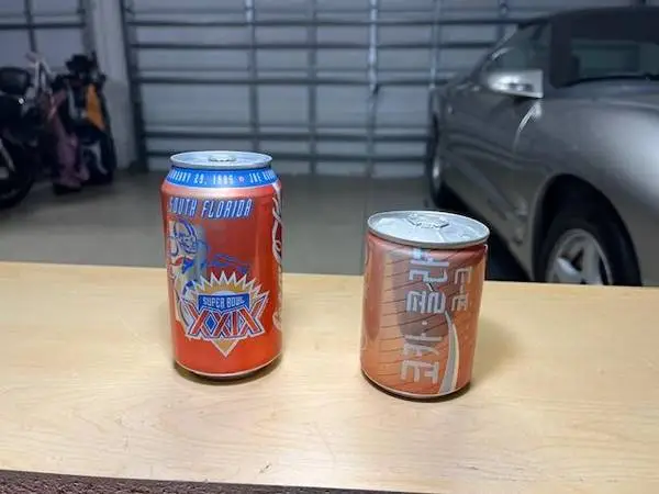 Antique and Collectible Cola and Beer Bottles and Cans.