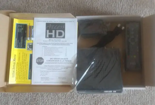 Access HD TV Converter With Remote