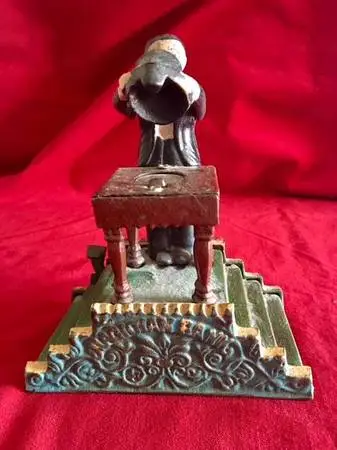 Vintage Magician Mechanical Bank