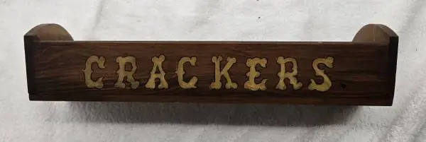 Vintage Wooden Crackers Holder