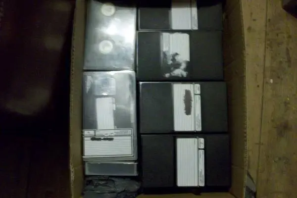 70 Used Pre Recorded VHS Tapes & Boxes