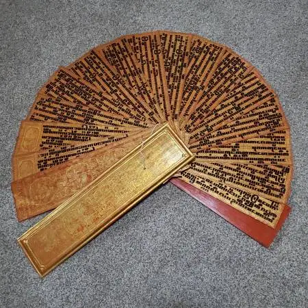 Burmese prayer tablets: Kammavaca