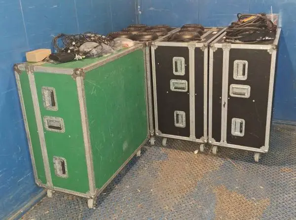*** PRICED TO SELL***Large Road Cases for lighting or cabling $75