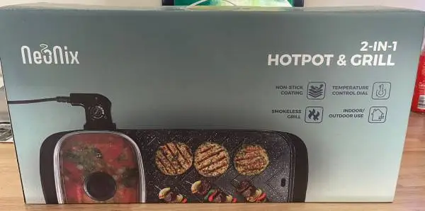 Neonix Hotpot and Grill new in box