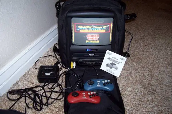 Sega Genesis Street Fighter 2 Game * Plug in