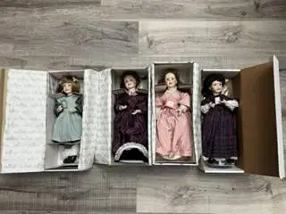 Little Women Collection of 4 Dolls--Meg, Marmee, Jo, Beth