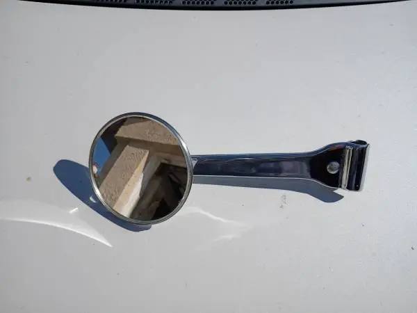 1924 side door clamp on rearview mirror