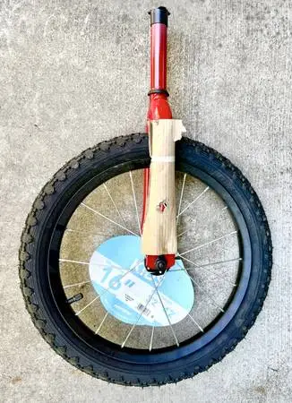 Like New 16 inch Front Kids Bike Wheel, Tire, Tube & Fork
