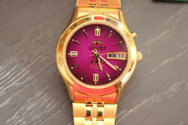 Orient Crystal Tri-Star EM03-A0 CA, Never Used In Mint Condition