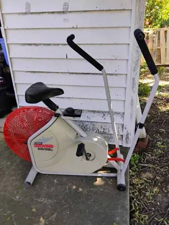 Exer Bike, Weights, Juggling Gear, TV, Elec. Roaster, Pallets, Barrels