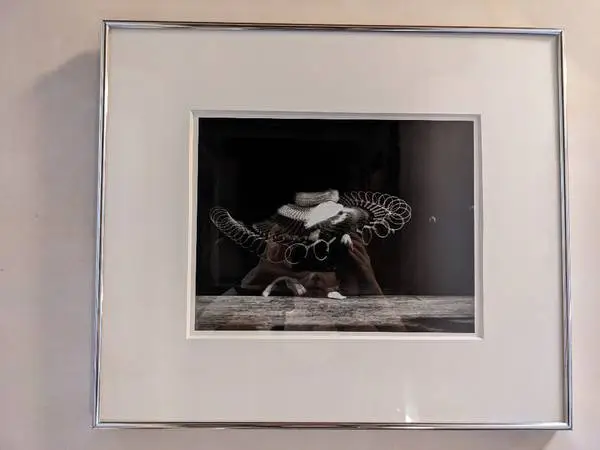 Harold EDGERTON Framed Photograph Jenny Tuckey Forehand 1938