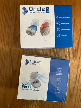 Never used Oricle Hearing aids - Cheap