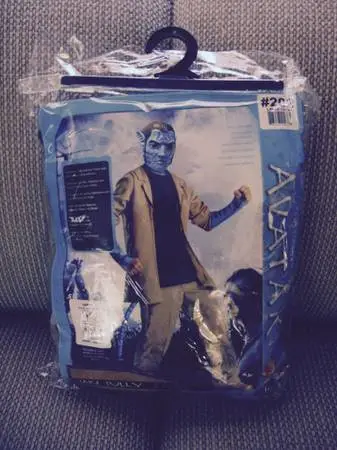 Halloween Costume Complete Set Avatar Jake Sully   Boys sz  12/14
