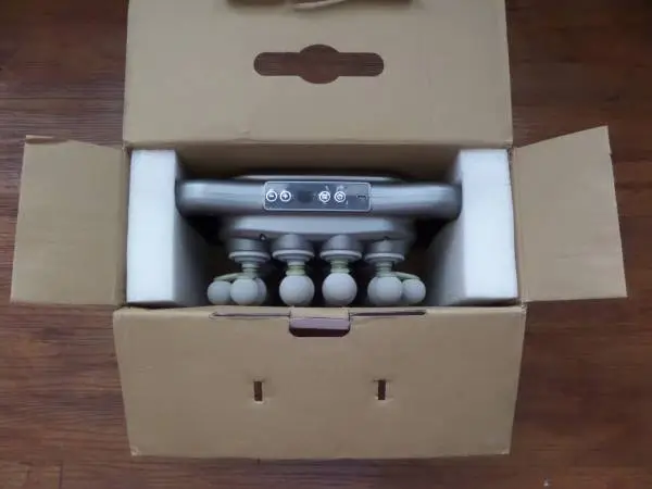 MULTI HEAD MASSAGER DIFFERENT SPEED AND SETTINGS