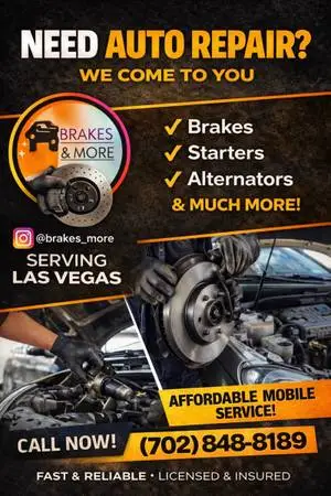 Brakes & More !!! WE COME TO YOU !!!