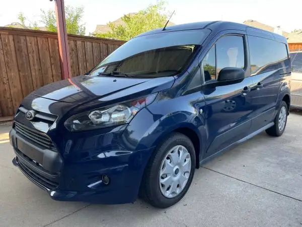 Ford transit connect Cargo Van with 15,390 miles back up camera