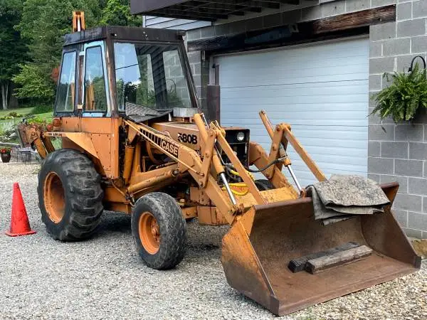 Case backhoe 1972 580B CK