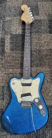 🎸✨ Blue SPARKLE Squire Paranormal SUPER-SONIC ELECTRIC GUITAR ✨🎸