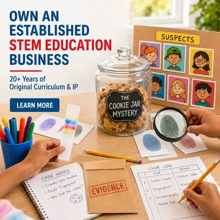 Established STEM Curriculum Business for Sale