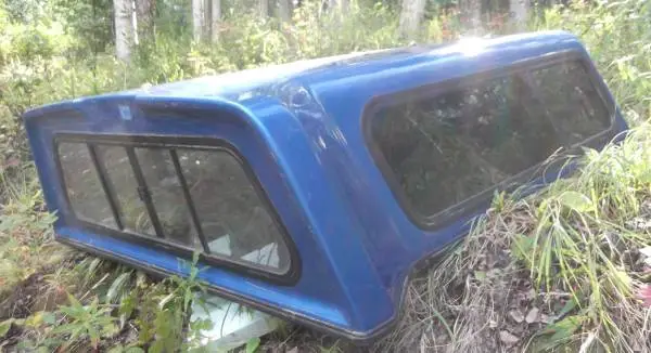 TRUCK CAMPER SHELL CANOPY 52x75 Toyota Nissan chevy Ford ranger