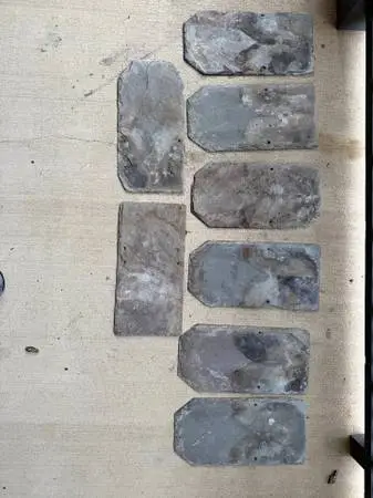 Roof slate tiles