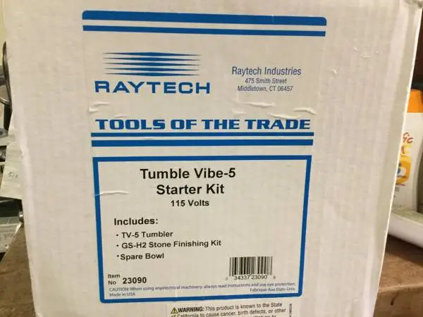 Raytech Tumble-Vibe TV-5 Rock Polishing Kit  New