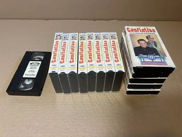Cantintflas VHS (Spanish) 14 tape set