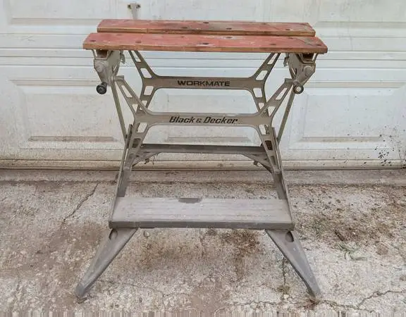Vintage Black & Decker Workmate Folding Portable Work Bench Vise