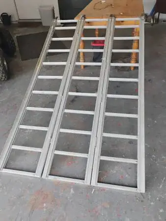 Folding Motorcycle And ATV Loading Ramp