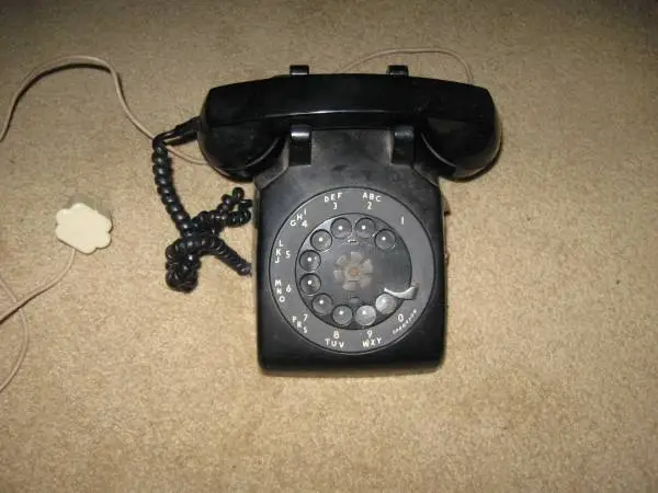 1954 Western Electric Model 500 C/D Desk Phone Vintage