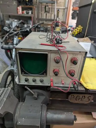 Vintage Bell Howell Model 34 Oscilloscope