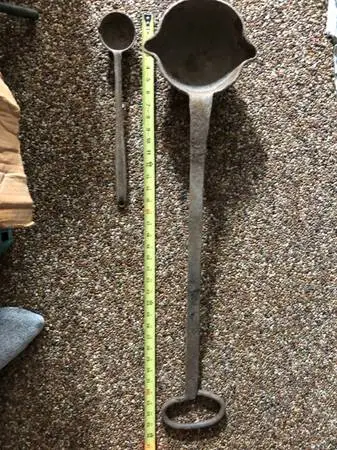 Old plumbers lead ladles