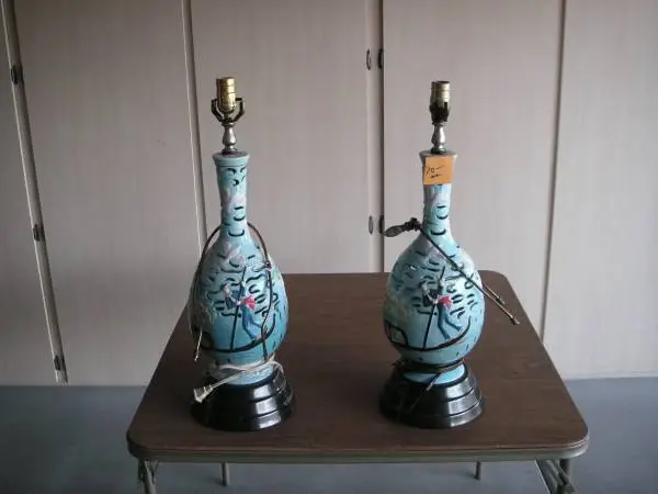 Antique Italian Gondola Lamps