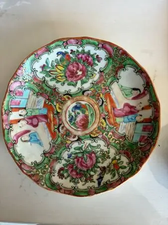 Chinese cups and saucers ANTIQUE