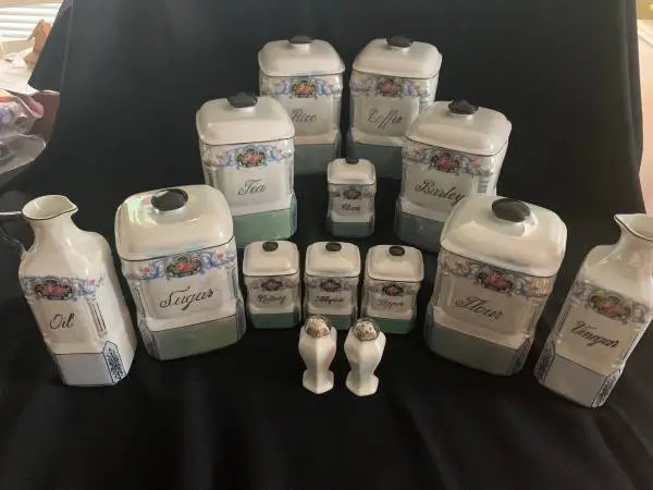 Vintage canister set