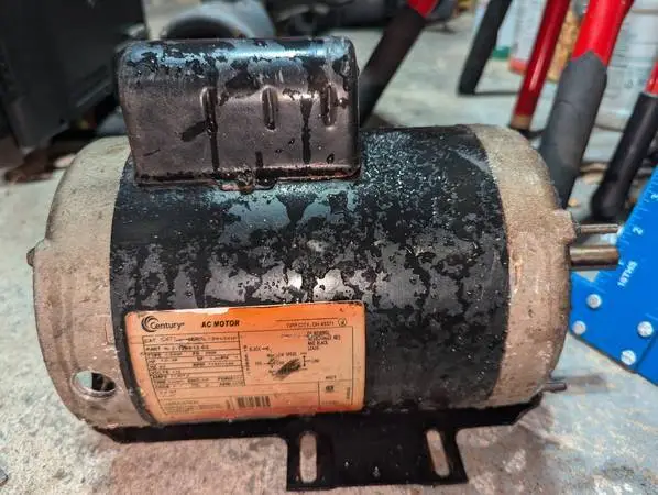 C471 Century 1 hp 1725 RPM 2-SPD 56 Fr 115V Belt Drive Blower Motor