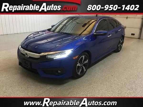 2018 Honda Civic Touring Repairable Hail Damage